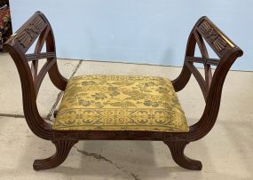 Antique Reproduction Double Handled Bench