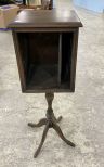 Vintage Mahogany Sheet Music Stand