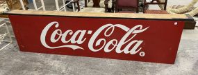 Large Coca Cola Advertisement Sign