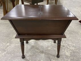 Colonial Style Dough Box Side Table