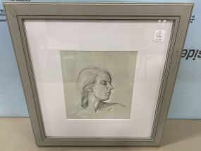 Jerrod Partridge Sketch of Woman