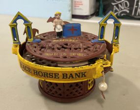 Reproduction Race Horse Money Bank