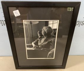 Photograph of Eudora Welty by Hubert Worley Jr 1987