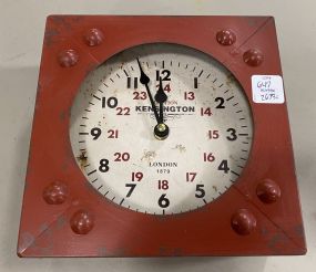 Decorative Kensington Metal Clock