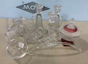 Group of Glass Pieces