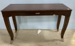 Cherry Wall Table/Sofa Table