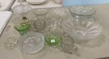 Group of Glassware Decor