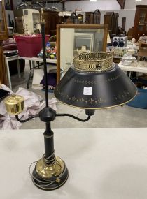 Black Tole Desk Lamp