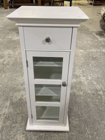 White Accent Cabinet