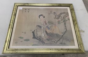 Japanese Lady Print