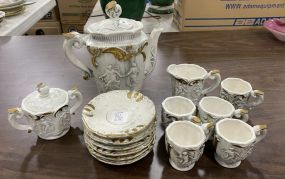 Ceramic Italian Style Tea Set