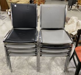 8 Vinyl Stainless Chairs