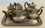 Lorraine Silver Soldered Pitcher Set