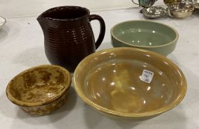 Four Pottery Pieces