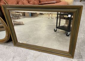 Modern Gold Gilt Rectangle Mirror