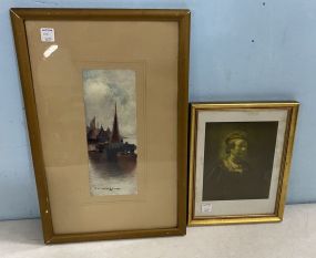 Two Decorative Prints