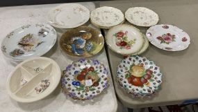 Grouping of Porcelain Collector and Decorative Plates