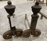 Pair of Antique Andirons