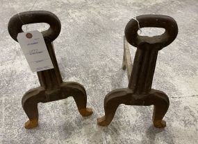 Pair of Antique Andirons