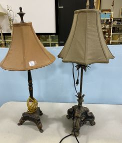 Two Decorative Table Lamps