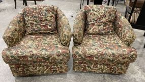 Pair of Upholstered Arm Chair