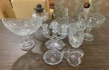 Group of Clear Glassware