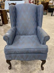 Upholstered Queen Anne Arm Chair