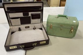 Heritage Briefcase and Taperlite Suitcase