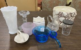 Miscellaneous Glassware and Pottery