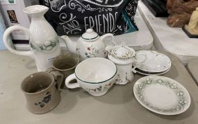 Group of Porcelain and Pottery