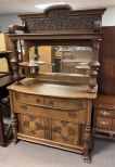 Antique Victorian Oak Sideboard