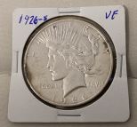 1926-S Peace Liberty Dollar VF