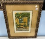 Dea Dea Baker Watercolor Framed