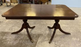 Duncan Phyfe Double Pedestal Dining Table