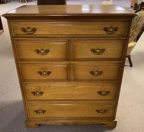 Late 20th Century Maple Chest of Drawers