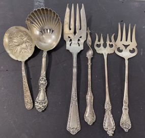 6 Sterling Serving Pieces