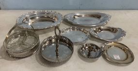 8 Silver Plate Pieces