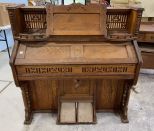 Antique Oak Pump Organ