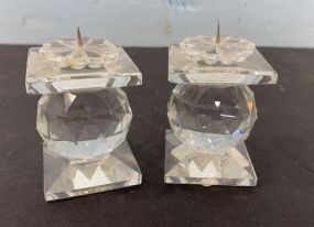 Swarovski Crystal Candle Sticks