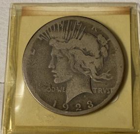 1923-S Peace Liberty Dollar Coin