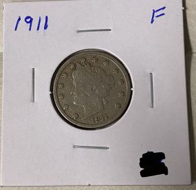 1911-D Barber Dime Fine