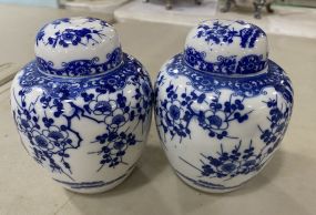 Small Pair of Ginger Jars