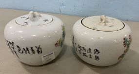 Late 19th Century Chinese Ginger Jars