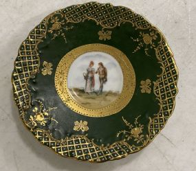Victoria Austria Hand Painted Portrait Plate