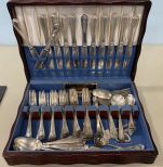 Group of Assorted Styled Silver Plate Flatware