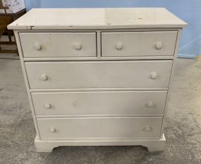 White Painted Chest of Drawers