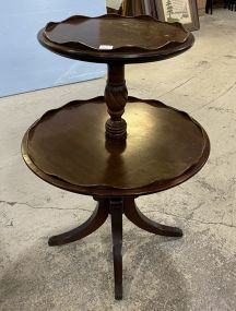 Late 20th Century Cherry Parlor Table