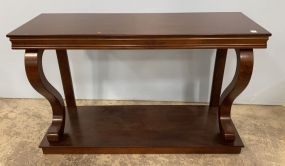 Empire Style Cherry Console Table