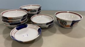10 Imari Porcelain Bowls