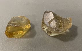 Two Citrine Stone